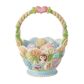 Egg-stra Special Easter Basket 20th Annual Easter Basket H21,5cm Jim Shore 6014433