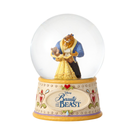 Belle & The beast Waterbal  Moonlight Waltz  H16cm Jim Shore retired 4059189 *