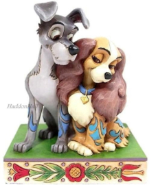 Lady & The Vagabond  Jim Shore 6010885 . Lady and the Tramp