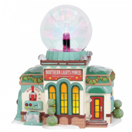 Northern Lights Power H19cm Village by D56 A30070 retired, laatste exemplaren.