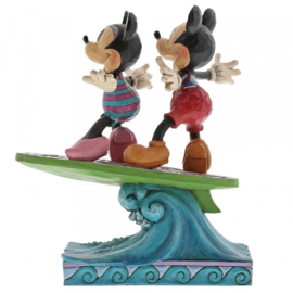 Mickey & Minnie   Surf's Up   19cm Jim Shore 6001275 retired * aanbieding