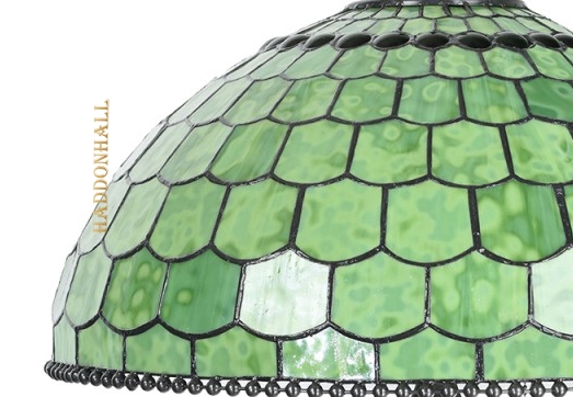 6042 * Vloerlamp H165cm met Tiffany kap Ø51cm Green Wall