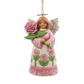 Angel with Roses Ornament H12cm Jim Shore 6017304
