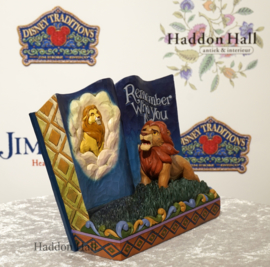 Lion King Storybook  Remember Who You Are  H16cm Jim Shore 6001269 retired *