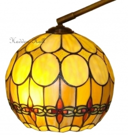 5316 973 * Hanglamp met 2 Tiffany kappen Ø27cm