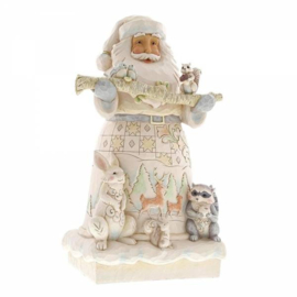 Woodland Santa Statue  48cm Jim Shore 6001406 Kerstman  retired  * laatste exemplaren