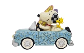 "Sunny Drives and Surfing Waves" Snoopy H12cm Jim Shore 6016272