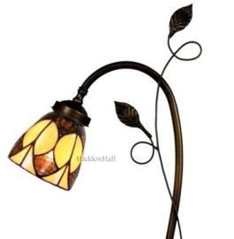 8118 Bureaulamp H62cm met Tiffany kap Ø12cm Parabola