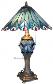 5829 Tafellamp Tiffany H60cm Ø40cm Merak 