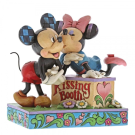 MICKEY & MINNIE "Kissing Booth" H15cm Jim Shore 6000970 