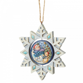 Snowflake Hanging Ornament GWP Jim Shore 6004320 retired *