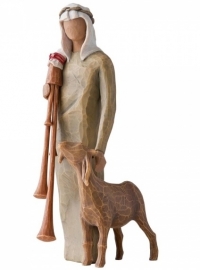 Willow Tree Zampognaro  Shepherd H23cm Susan Lordi 27183