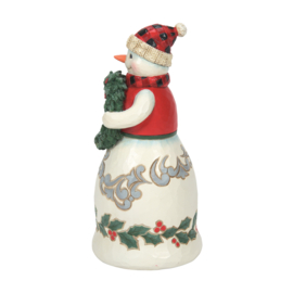 Highland Glen Mr. Snowman H17cm Jim Shore 6012866