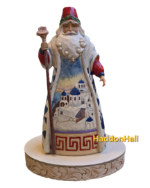 Greek Santa H18cm + BASE Ø16cm Jim Shore 4041069