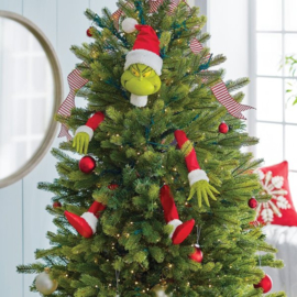 Grinch in a Cinch Tree Topper Possible Dreams by D56  6010192 retired