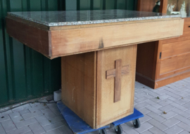 Originele oude Altaar H99cm 143x55cm