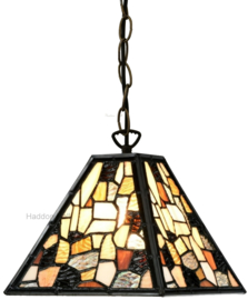 7901 * Hanglamp Tiffany 21x21cm Falling Water