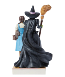 Wizard of Oz - Dorothy & The Wicked Witch H22cm Jim Shore 6015042 , retired en beperkte voorraad.