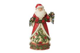 12th Annual Santa with Garland H 31 cm Jim Shore 6012898  *