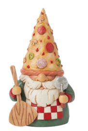 Gnome Pizza Hat H16cm Jim Shore 6016376