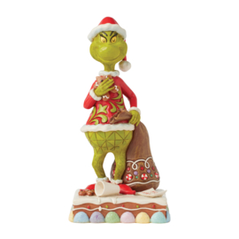 Grinch Eating Cookies H20,5cm Jim Shore 6017058