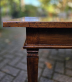 Tafel Salontafel 140x83cm H55cm Massief Teakhout