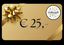 Cadeaubon €25,- Kadobon -
