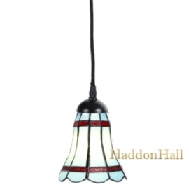6249 Hanglamp Tiffany Ø13cm Indigo Blue
