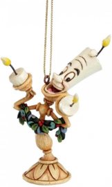 BELLE Set van 4 Hanging Ornaments  Jim Shore Disney Traditions * superaanbieding
