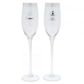 Cinderella Wedding Toasting Glasses & Ring Dish  Enchanting Disney