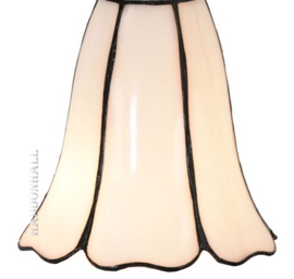 8189 * Vloerlamp Lovely H145cm met Tiffany kap Ø15cm Liseron Akkwerwinde