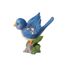 Blue Bird Mini Figurine H9cm Jim Shore 6006445 * Retired
