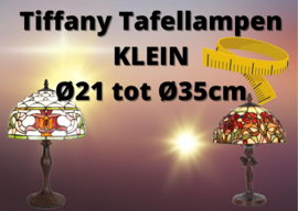 Tafellampen Klein Ø21 tot Ø35cm