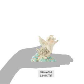 Flying Pig Mini FIgurine Hcm JIm Shore 6017781 , op voorraad.