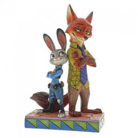 Zootopia JUDY & NICK "Partners in Crime"  H19cm Jim Shore 4057956 retired *