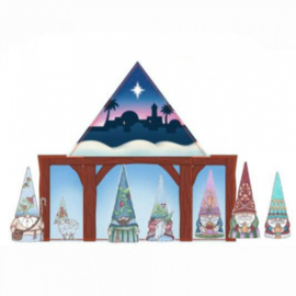 Gnomes Mini Nativity Set - Jim Shore 6009346  retired *