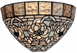 Wandlamp Tiffany schelpmodel 5629 compleet