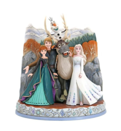 Frozen 2 Movie Scene  "Connected Through Love" H20cm Jim Shore 6013077 * 