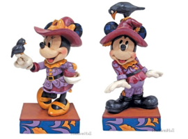 MIckey & Minnie Scarecrow H18cm Set van 2 Jim Shore beelden * laatste sets