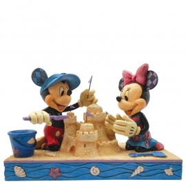 MICKEY & MINNIE Seaside Sweethearts  H 14cm Jim Shore retired *