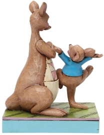 KANGA & ROO "Look Mama, I bounced!" H14cm Jim Shore uit 2015,  4045253 , retired, uitverkocht