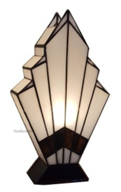 6084 * Tafellamp Tiffany H30cm Art Deco