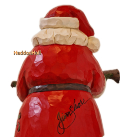 Santa with Animal Statue  45cm Jim Shore 6012024 signed by Jim Shore  laatste exemplaren *