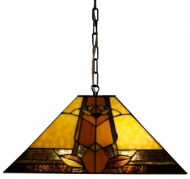 6320 98 Hanglamp Tiffany 46x46cm Durham