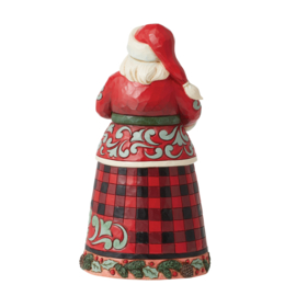 Highland Glen Santa & Mrs Santa - Set van 2 Jim Shore beelden 6012865