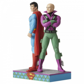 Superman and Lex Luthor Figurine H22,5cm Jim Shore 6005981 Superaanbieding retired *