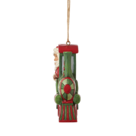 Santa Train Engine Ornament H9cm Jim Shore 6015540 , superaanbieding