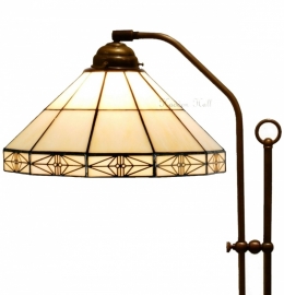 3087 Vloerlamp met Tiffany kap Ø32cm Serenity