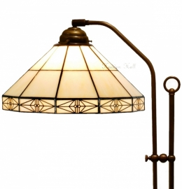 3087 * Vloerlamp met Tiffany kap Ø32cm Serenity