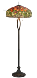 6041 * Vloerlamp Tiffany Ø56cm Tulps
